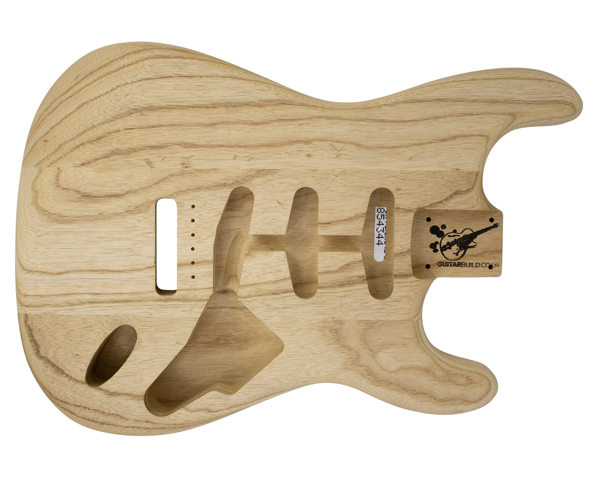 SC SSS BODY - 1960&#39;s 3pc Roasted Swamp Ash 1.7 Kg - 854344-Guitar Bodies - In Stock-Guitarbuild