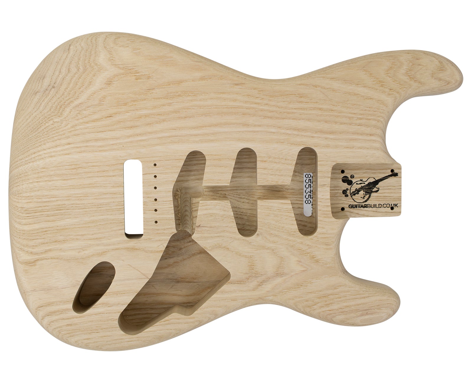 SC SSS BODY 2pc Baseball Bat Ash 2.4 Kg - 855358-Guitar Bodies - In Stock-Guitarbuild