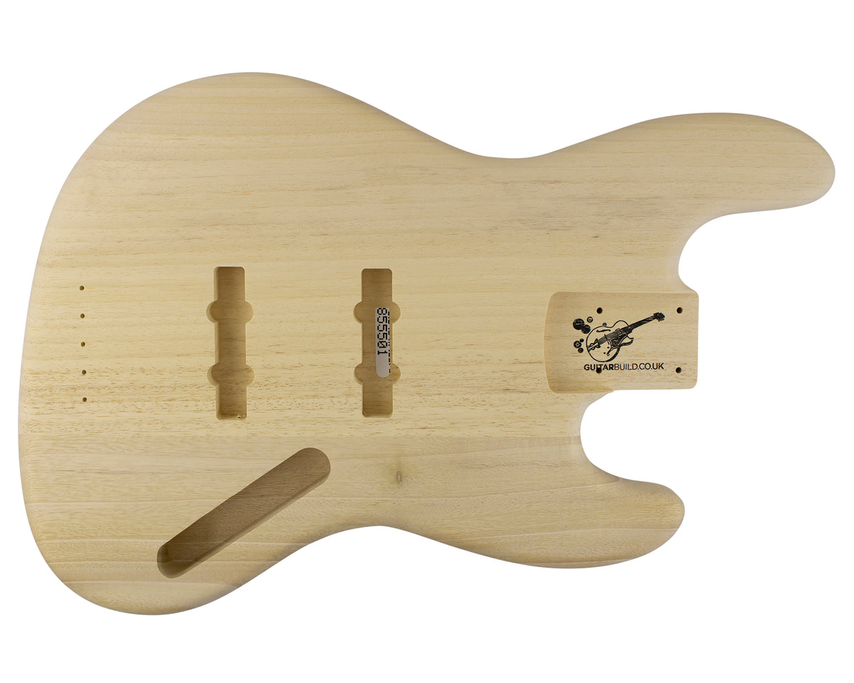 JB BODY 1960 2pc White Limba 1.9 Kg - 855501-Bass Bodies - In Stock-Guitarbuild