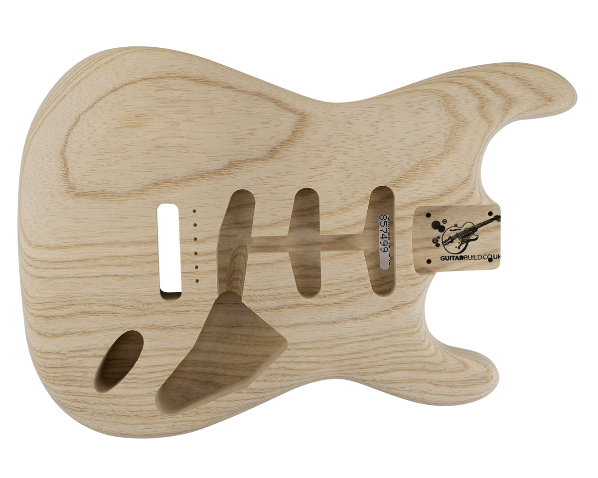 SC SSS BODY - 1950's 1pc Swamp Ash 1.4 Kg - 857499-Guitar Bodies - In Stock-Guitarbuild