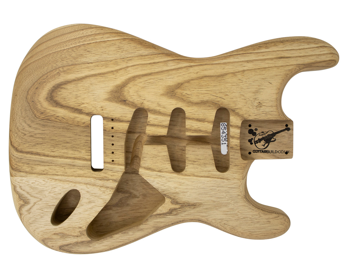 SC SSS BODY - 1950&#39;s 2pc Roasted Swamp Ash 1.7 Kg - 854351-Guitar Bodies - In Stock-Guitarbuild