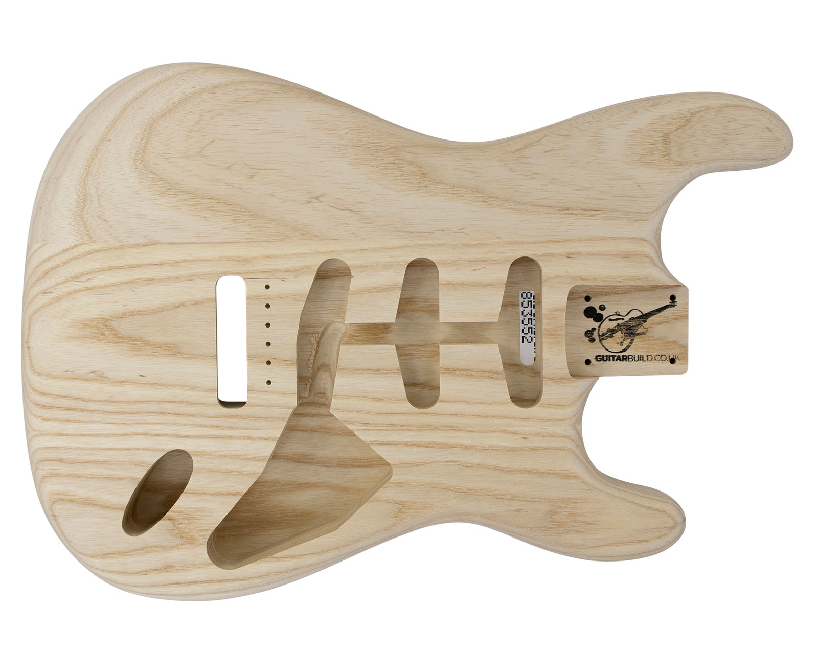 SC SSS BODY - 1950's 3pc Swamp Ash 2.1 Kg - 853552-Guitar Bodies - In Stock-Guitarbuild