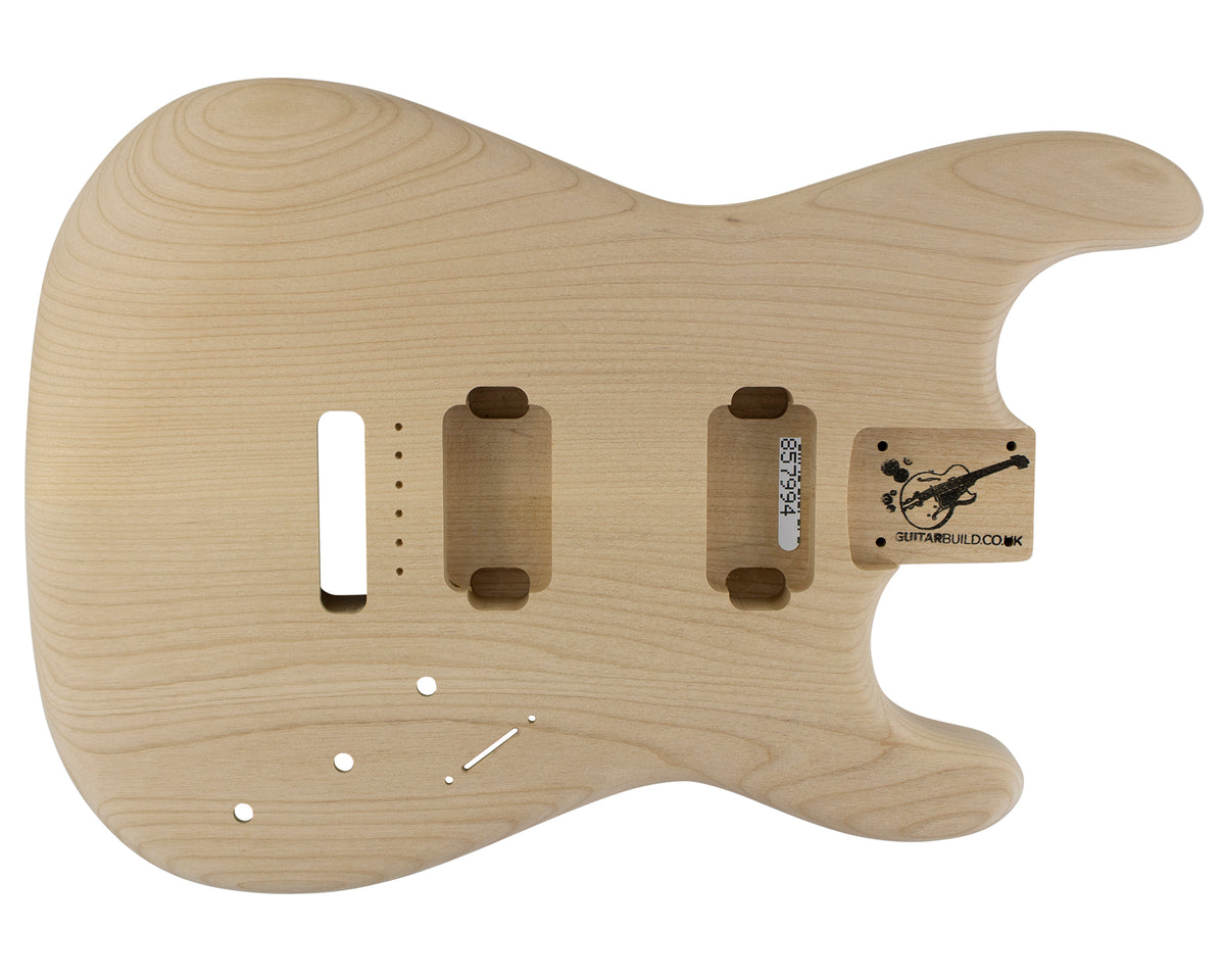 SC HH BODY - NSP 2pc Alder 1.8 Kg - 857994-Guitar Bodies - In Stock-Guitarbuild
