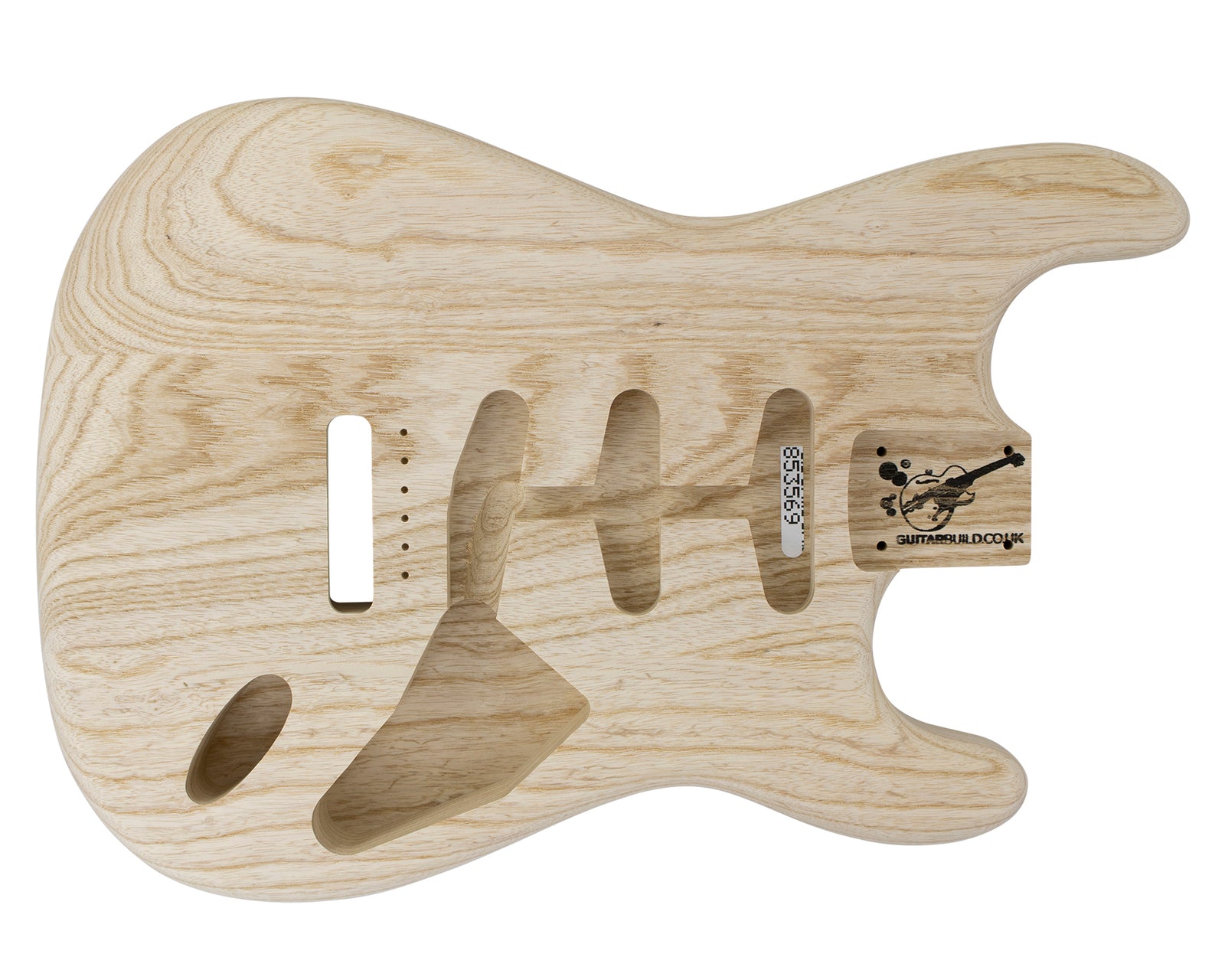 SC SSS BODY - 1950's 3pc Swamp Ash 1.9 Kg - 853569-Guitar Bodies - In Stock-Guitarbuild