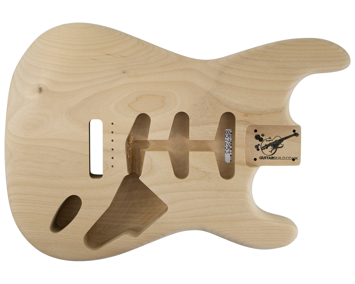 SC SSS BODY 1pc Alder 1.8 Kg - 857253-Guitar Bodies - In Stock-Guitarbuild