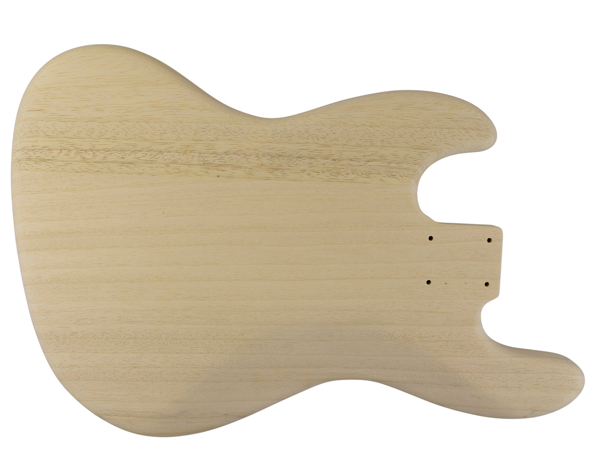 JB BODY 1960 2pc White Limba 1.5 Kg - 855518-Bass Bodies - In Stock-Guitarbuild