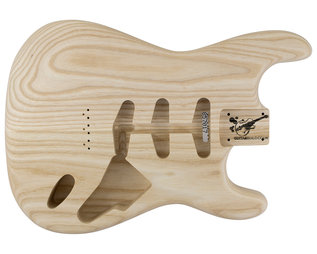 SC SSS BODY - HARDTAIL 2pc Baseball Bat Ash 2.5 Kg - 857017-Guitar Bodies - In Stock-Guitarbuild