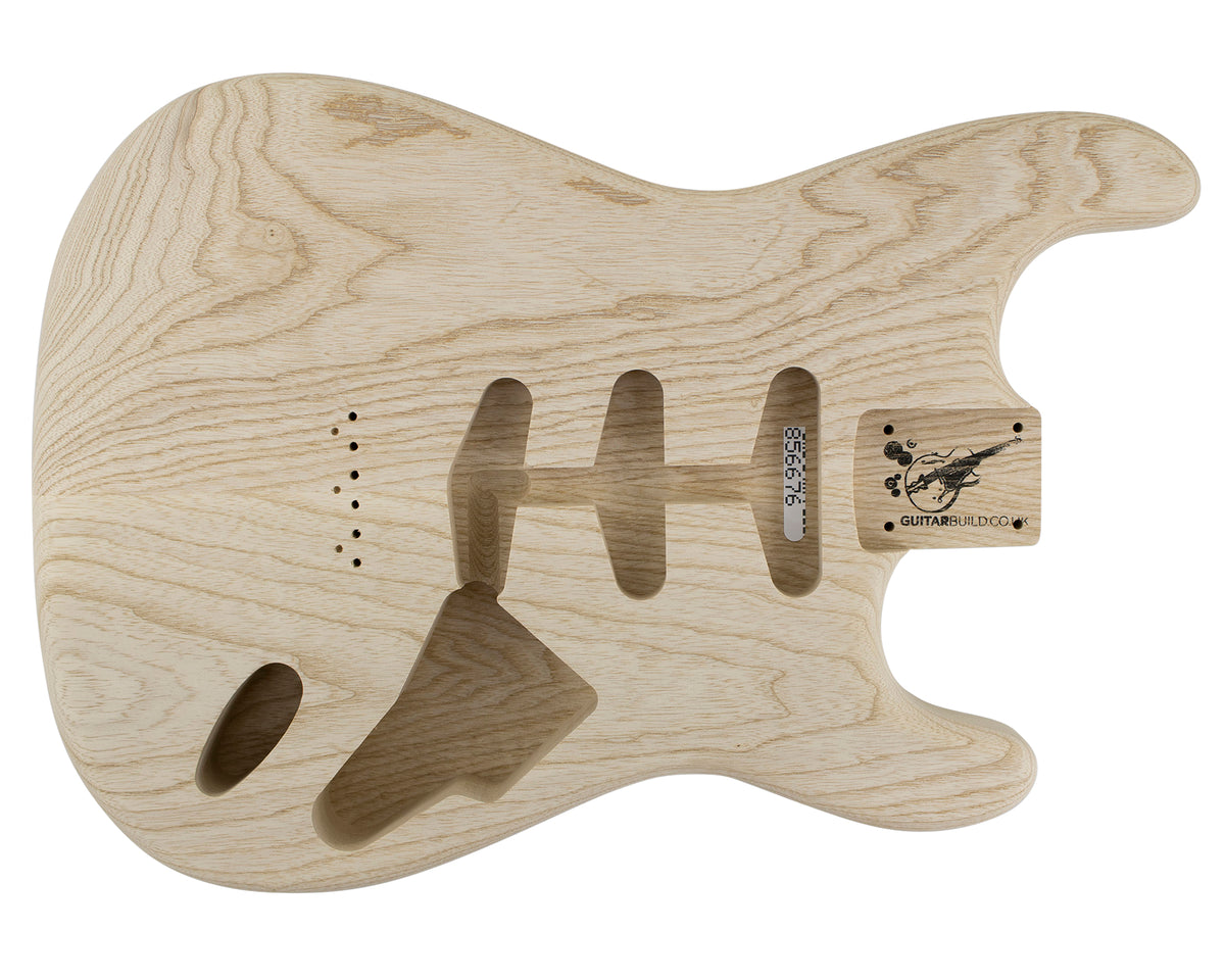 SC SSS BODY - HARDTAIL 2pc Swamp Ash 1.6 Kg - 856676-Guitar Bodies - In Stock-Guitarbuild