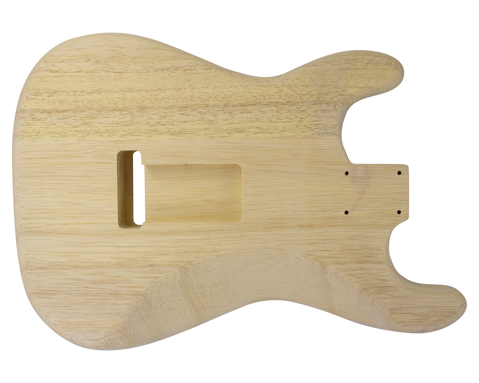 SC SSS BODY - 1950's 2pc White Limba 1.5 Kg - 855129-Guitar Bodies - In Stock-Guitarbuild