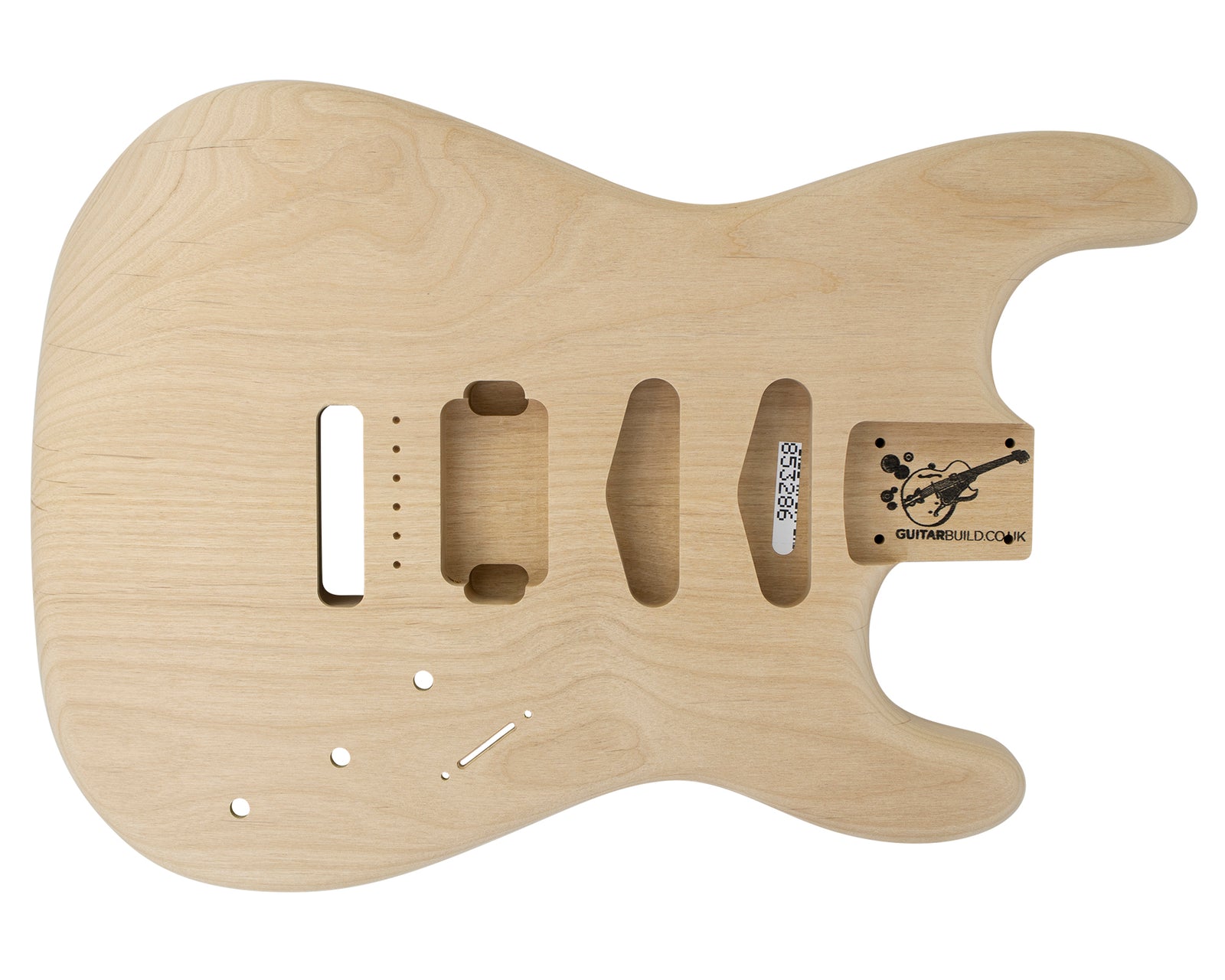 SC HSS BODY - NSP 2pc Alder 1.7 Kg - 853286-Guitar Bodies - In Stock-Guitarbuild