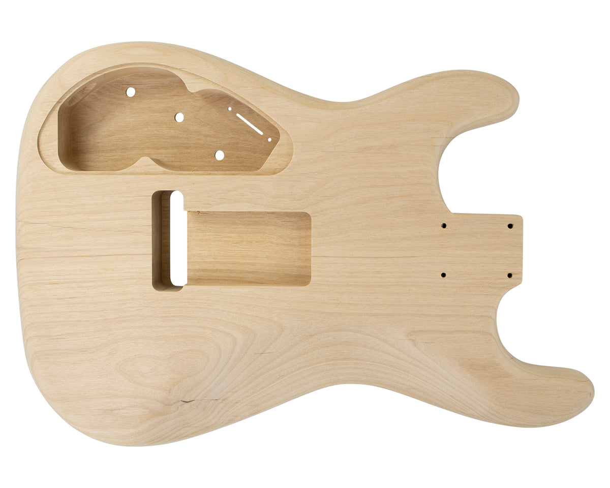 SC HSS BODY - NSP 2pc Alder 1.7 Kg - 853286-Guitar Bodies - In Stock-Guitarbuild