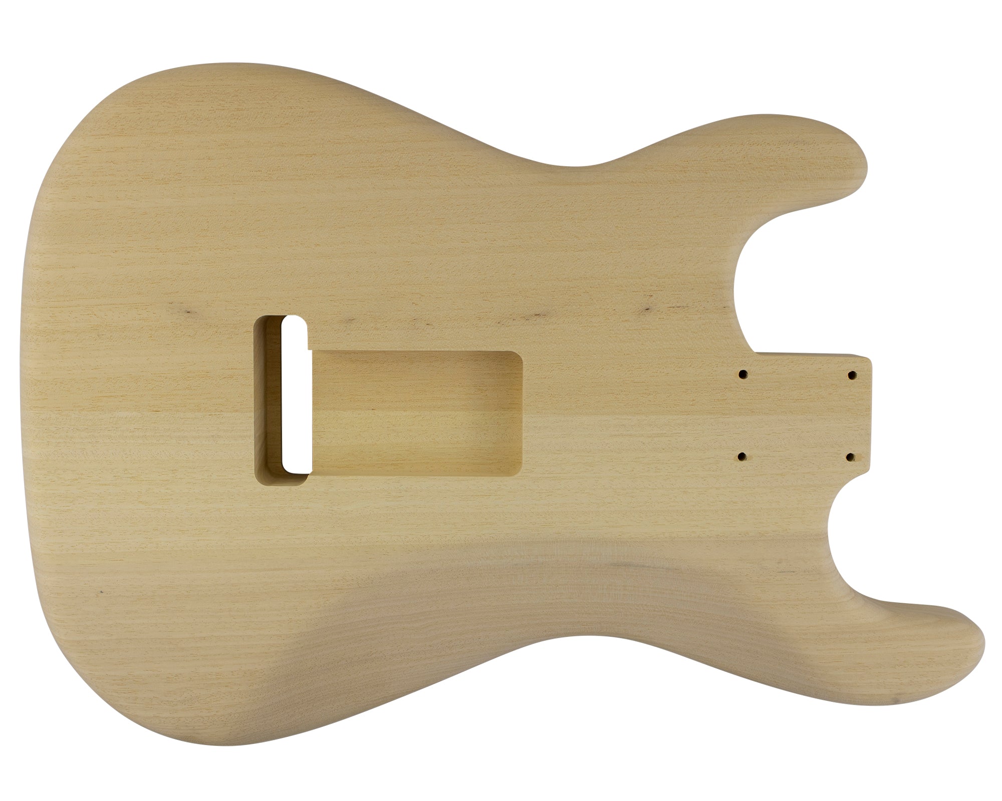 SC SSS BODY 2pc White Limba 1.6 Kg - 855549-Guitar Bodies - In Stock-Guitarbuild