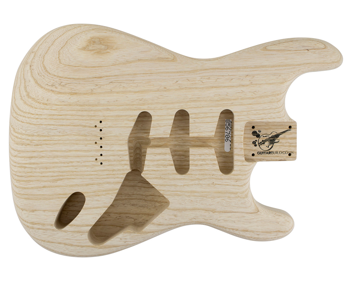SC SSS BODY - HARDTAIL 2pc Swamp Ash 1.6 Kg - 856706-Guitar Bodies - In Stock-Guitarbuild