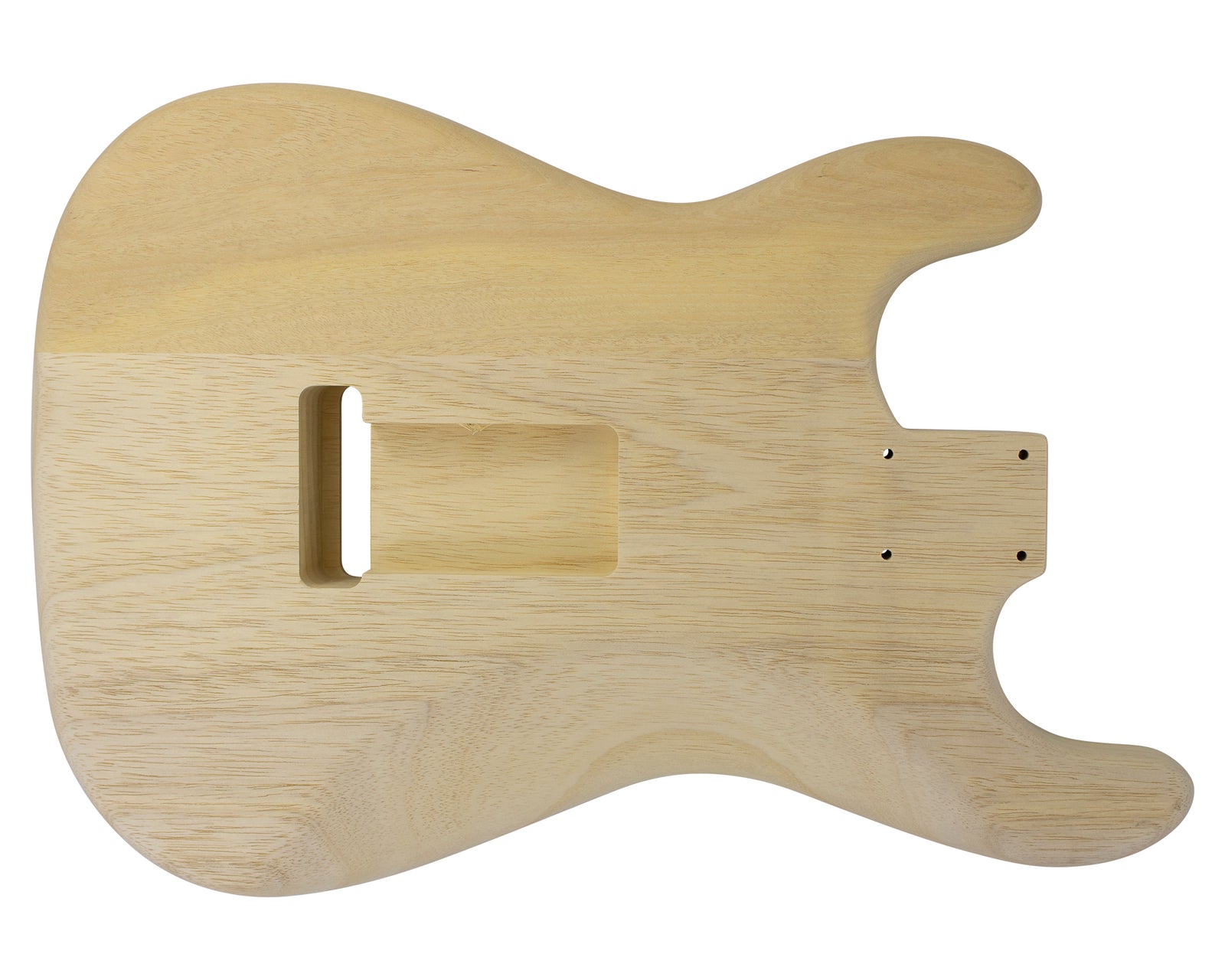 SC SSS BODY - 1950's 2pc White Limba 1.6 Kg - 855150-Guitar Bodies - In Stock-Guitarbuild