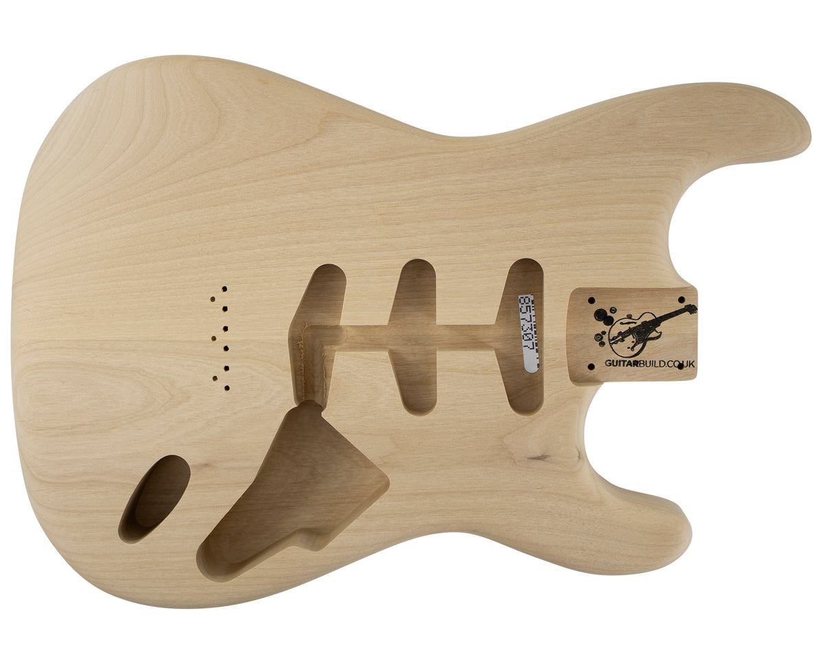 SC SSS BODY - HARDTAIL 2pc Alder 1.9 Kg - 857307-Guitar Bodies - In Stock-Guitarbuild