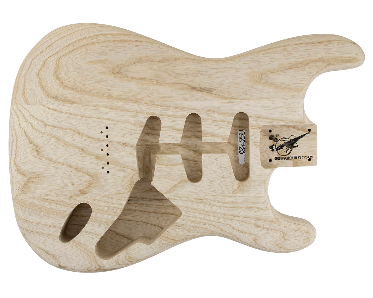 SC SSS BODY - HARDTAIL 3pc Swamp Ash 2.1 Kg - 856720-Guitar Bodies - In Stock-Guitarbuild