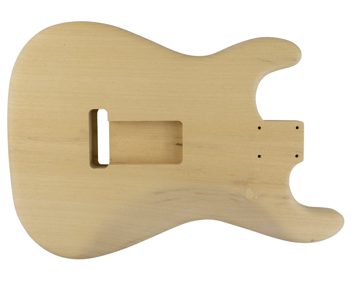 SC SSS BODY 2pc White Limba 1.4 Kg - 855570-Guitar Bodies - In Stock-Guitarbuild