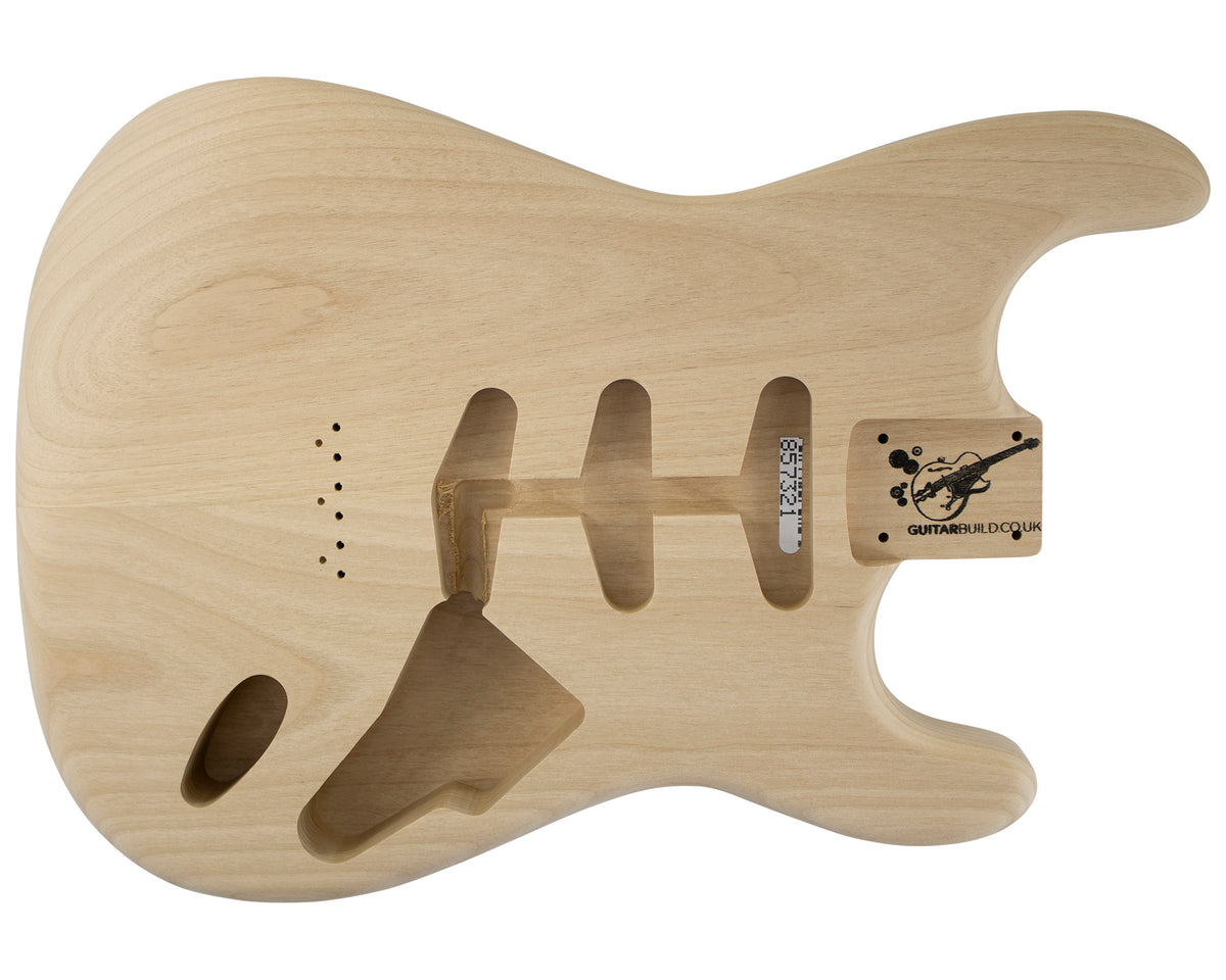 SC SSS BODY - HARDTAIL 2pc Alder 2 Kg - 857321-Guitar Bodies - In Stock-Guitarbuild