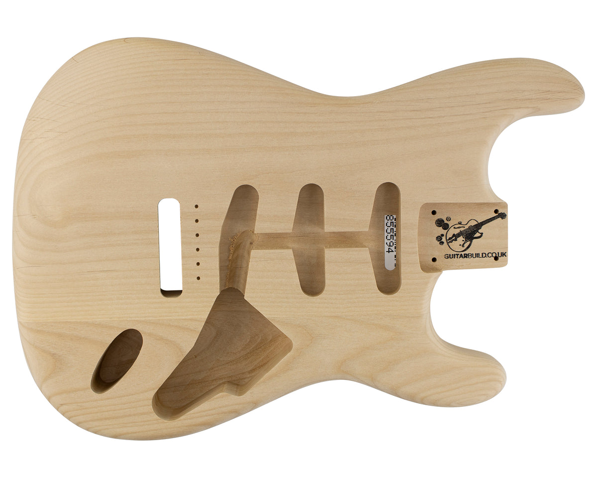 SC SSS BODY - 1960&#39;s 2pc Alder 1.9 Kg - 855594-Guitar Bodies - In Stock-Guitarbuild