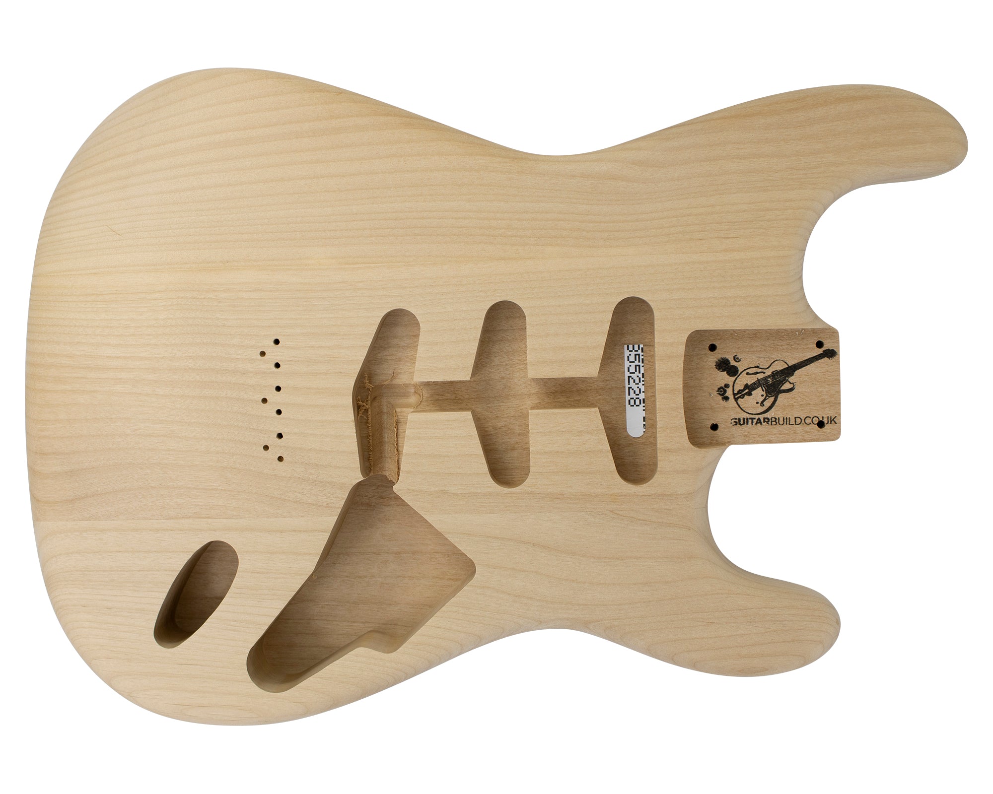 SC SSS BODY - HARDTAIL 3pc Alder 1.9 Kg - 855228-Guitar Bodies - In Stock-Guitarbuild