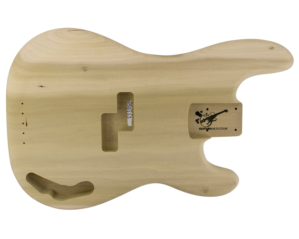 PB BODY - 1960's 1pc Poplar 2.4 Kg - 858113-Bass Bodies - In Stock-Guitarbuild