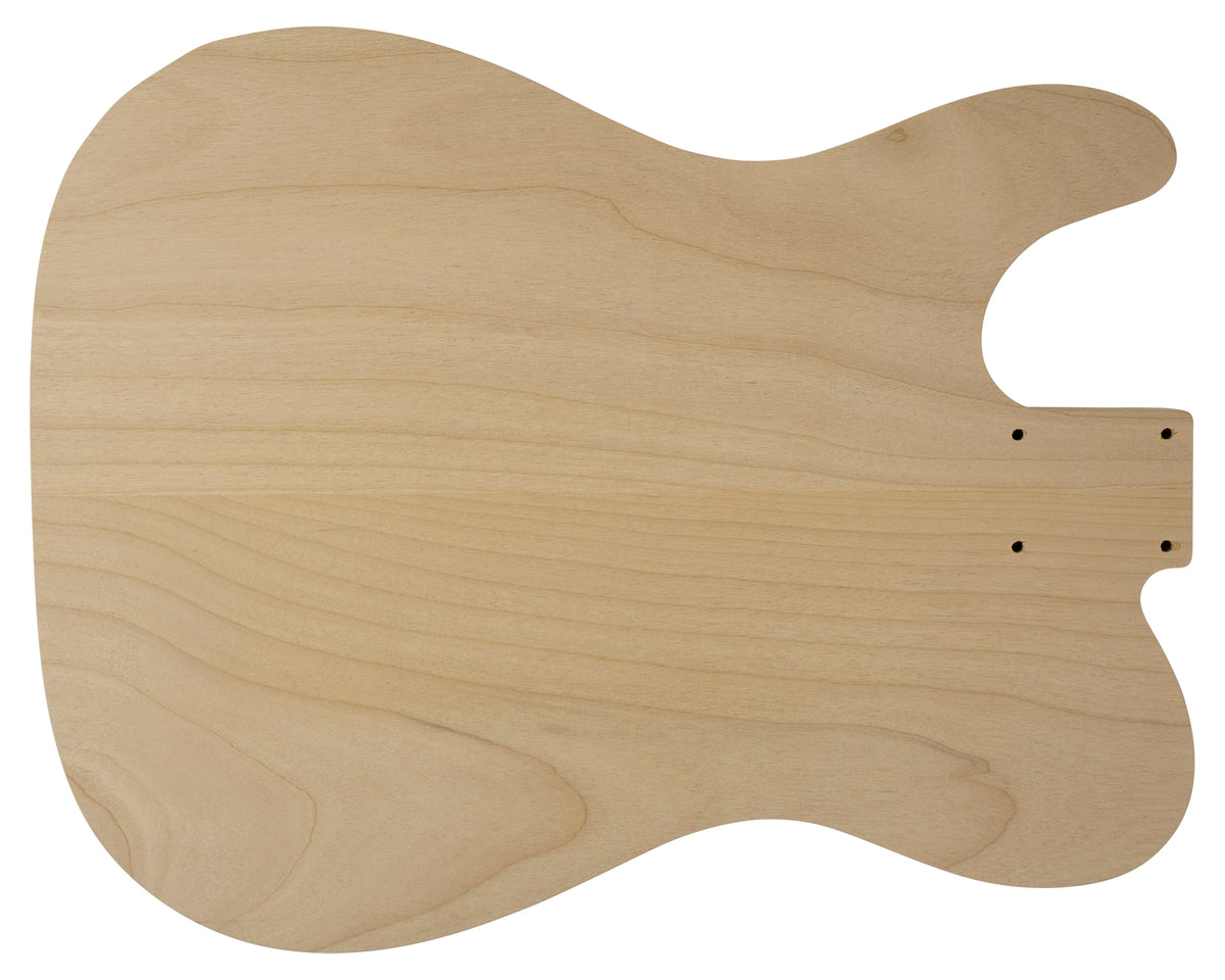 TC SHAPED WOOD BLANK 2pc Alder 1.9 Kg - 854726-Guitar Bodies - In Stock-Guitarbuild