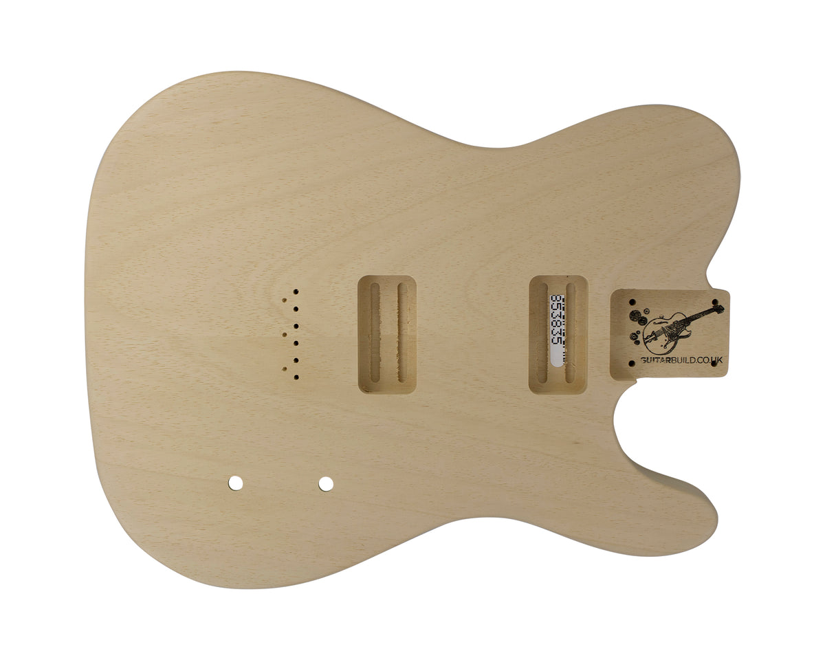 TC LA CABRONITA 2 BODY 2pc White Limba 1.1 Kg - 853835-Guitar Bodies - In Stock-Guitarbuild