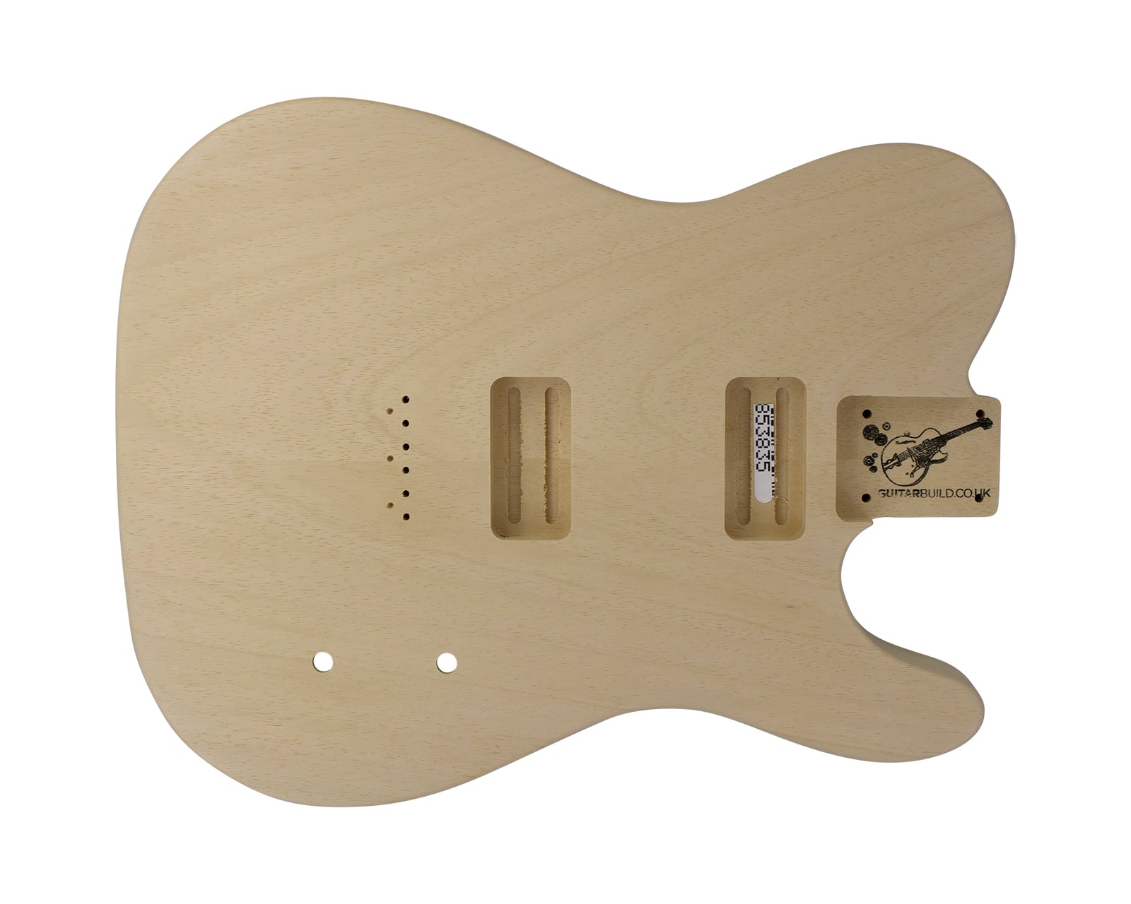 TC LA CABRONITA 2 BODY 2pc White Limba 1.1 Kg - 853835-Guitar Bodies - In Stock-Guitarbuild