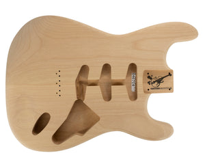 SC SSS BODY - HARDTAIL 2pc Alder 1.9 Kg - 846714-Guitar Bodies - In Stock-Guitarbuild