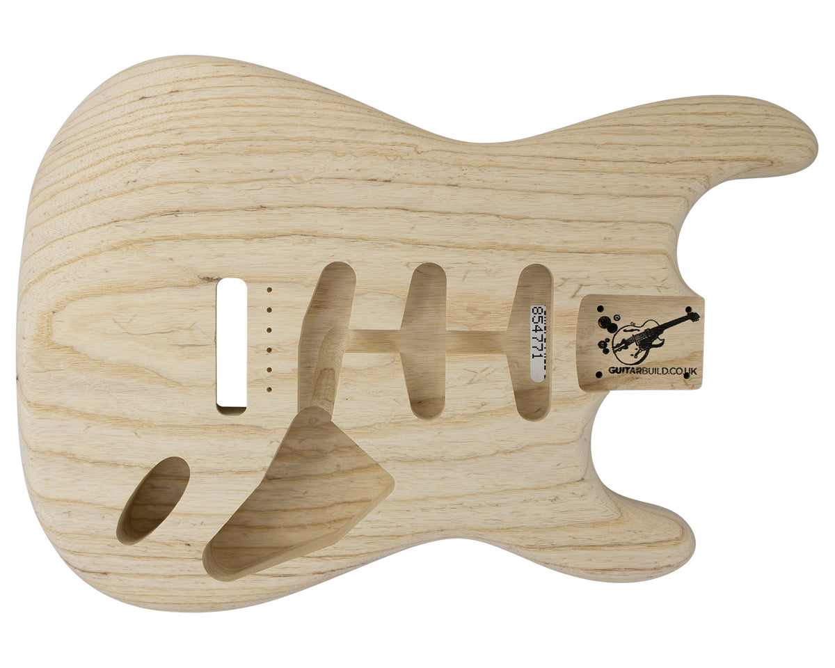 SC SSS BODY - 1950&#39;s 1pc Swamp Ash 1.7 Kg - 854771-Guitar Bodies - In Stock-Guitarbuild