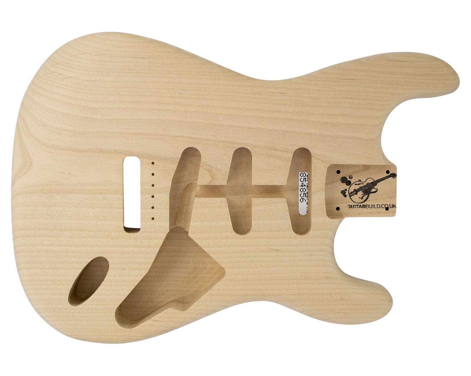 SC SSS BODY - 1960's 1pc Alder 1.8 Kg - 854856-Guitar Bodies - In Stock-Guitarbuild