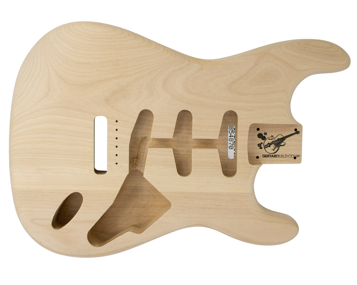 SC SSS BODY - 1960&#39;s 2pc Alder 1.8 Kg - 854870-Guitar Bodies - In Stock-Guitarbuild