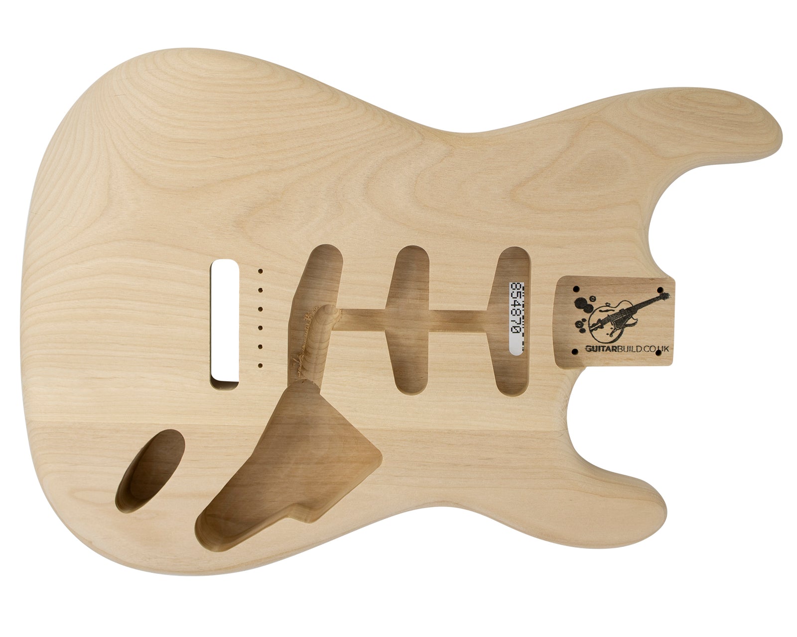 SC SSS BODY - 1960's 2pc Alder 1.8 Kg - 854870-Guitar Bodies - In Stock-Guitarbuild