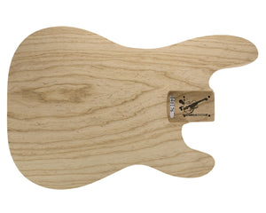 PB SHAPED WOOD BLANK 1pc Swamp Ash 2.5 Kg - 848176-Bass Bodies - In Stock-Guitarbuild