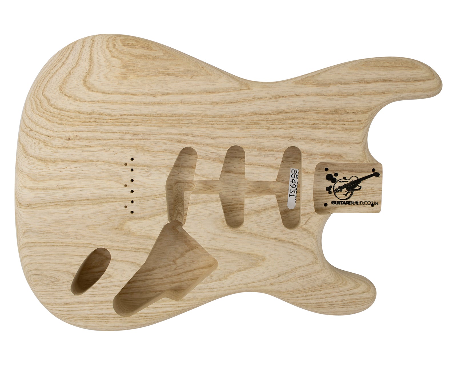 SC SSS BODY - HARDTAIL 2pc Swamp Ash 1.5 Kg - 854931-Guitar Bodies - In Stock-Guitarbuild