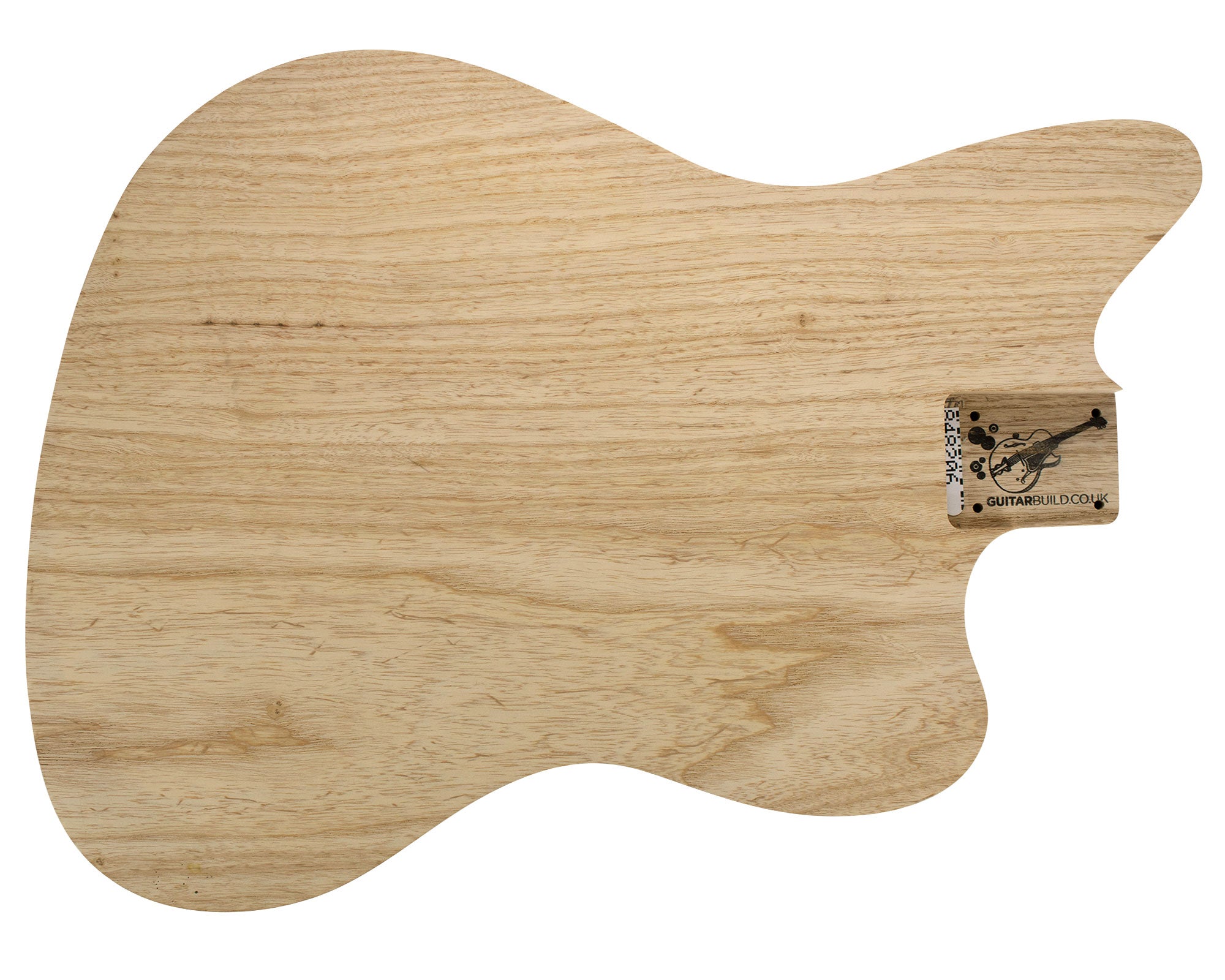 TM SHAPED WOOD BLANK 1pc Swamp Ash 2.6 Kg - 848206-Guitar Bodies - In Stock-Guitarbuild