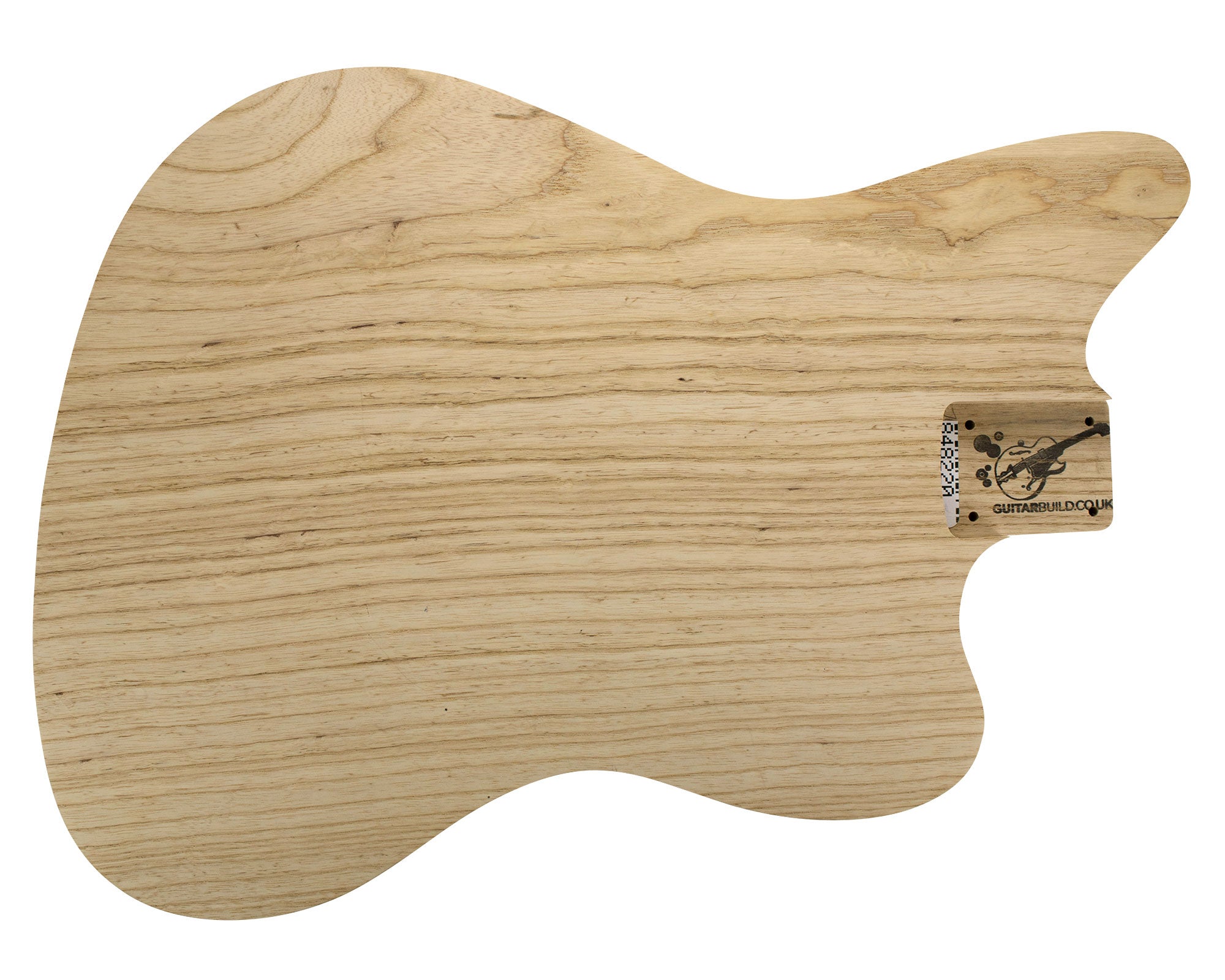 JM SHAPED WOOD BLANK 1pc Swamp Ash 2.6 Kg - 848220-Guitar Bodies - In Stock-Guitarbuild
