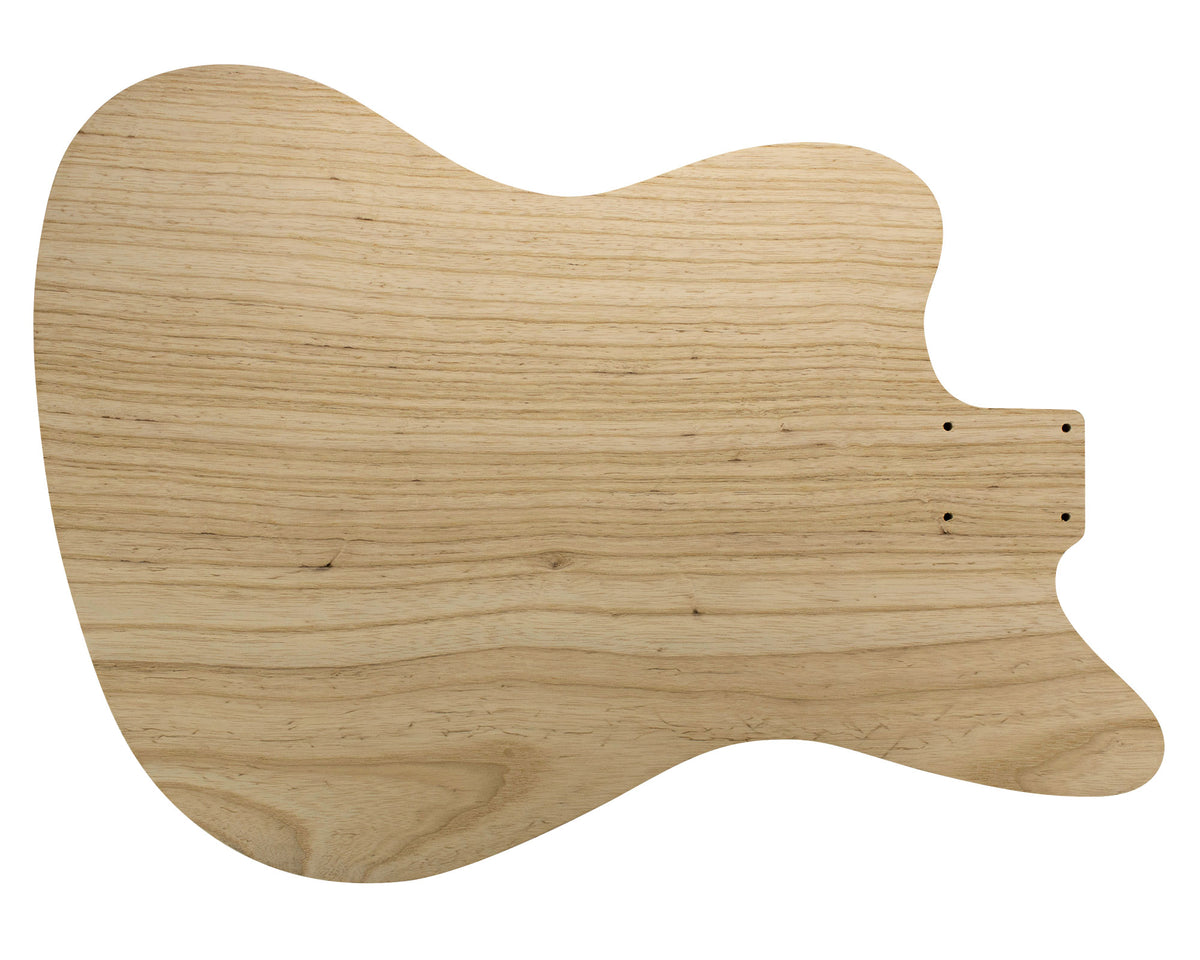 JM SHAPED WOOD BLANK 1pc Swamp Ash 2.6 Kg - 848220-Guitar Bodies - In Stock-Guitarbuild