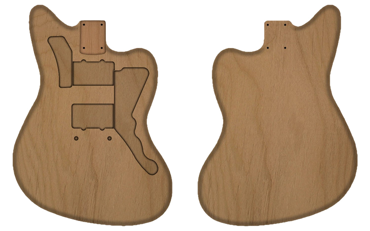 JM Customisable-Guitar Bodies - Customisable-Guitarbuild