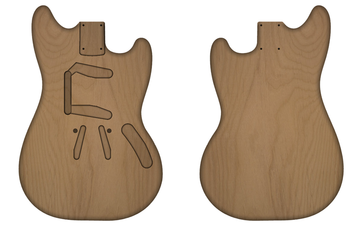 MS Customisable-Guitar Bodies - Customisable-Guitarbuild