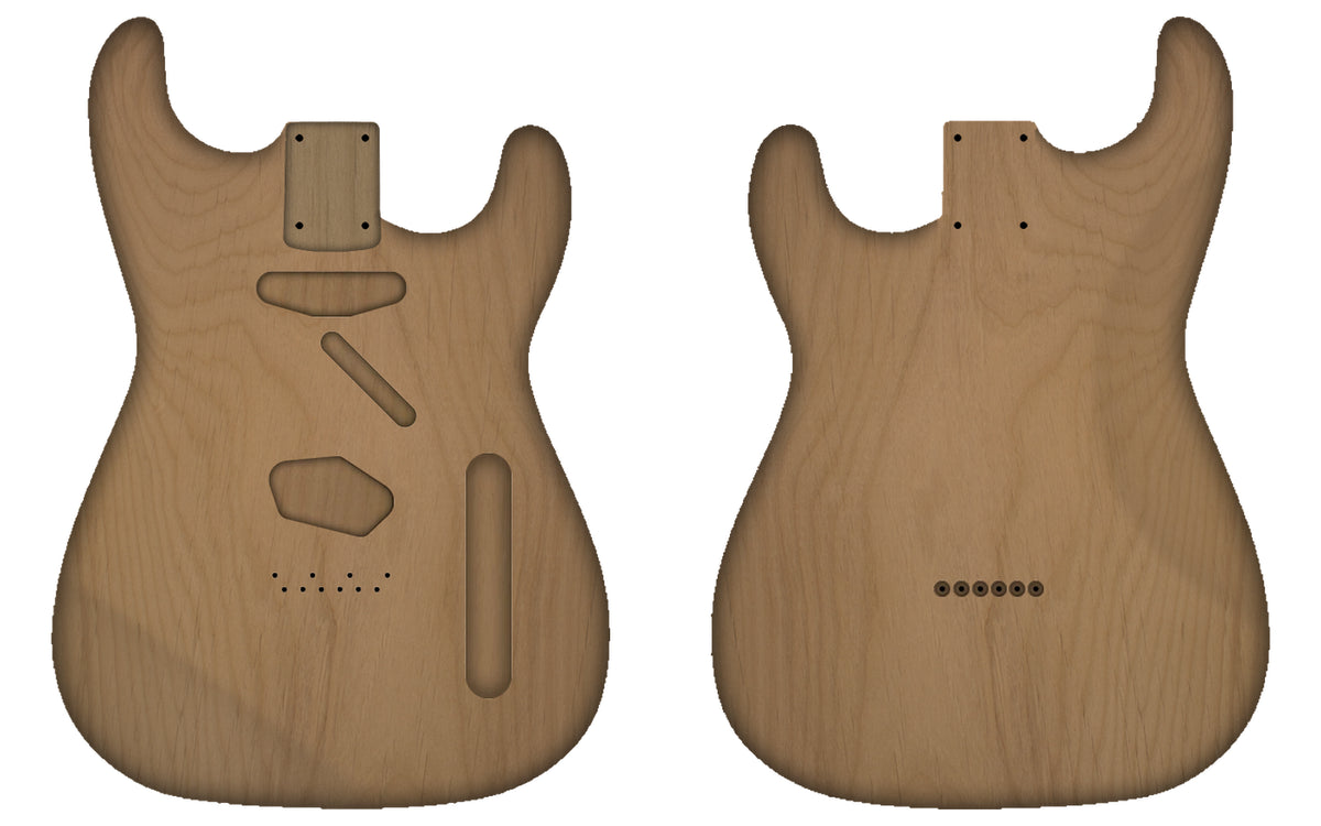 SC Customisable-Guitar Bodies - Customisable-Guitarbuild