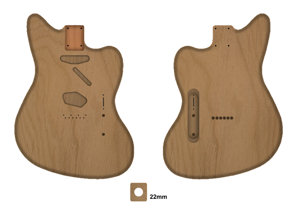 TM Customisable-Guitar Bodies - Customisable-Guitarbuild