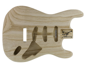 SC SSS BODY 2pc Swamp Ash 2.3 Kg - 845175-Guitar Bodies - In Stock-Guitarbuild