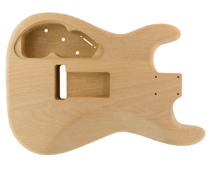 SC SSS BODY - NSP 3pc Alder 1.7 Kg - 840521-Guitar Bodies - In Stock-Guitarbuild