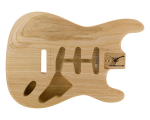 SC SSS BODY - 1970's 2pc Swamp Ash 1.8 Kg - 832540-Guitar Bodies - In Stock-Guitarbuild
