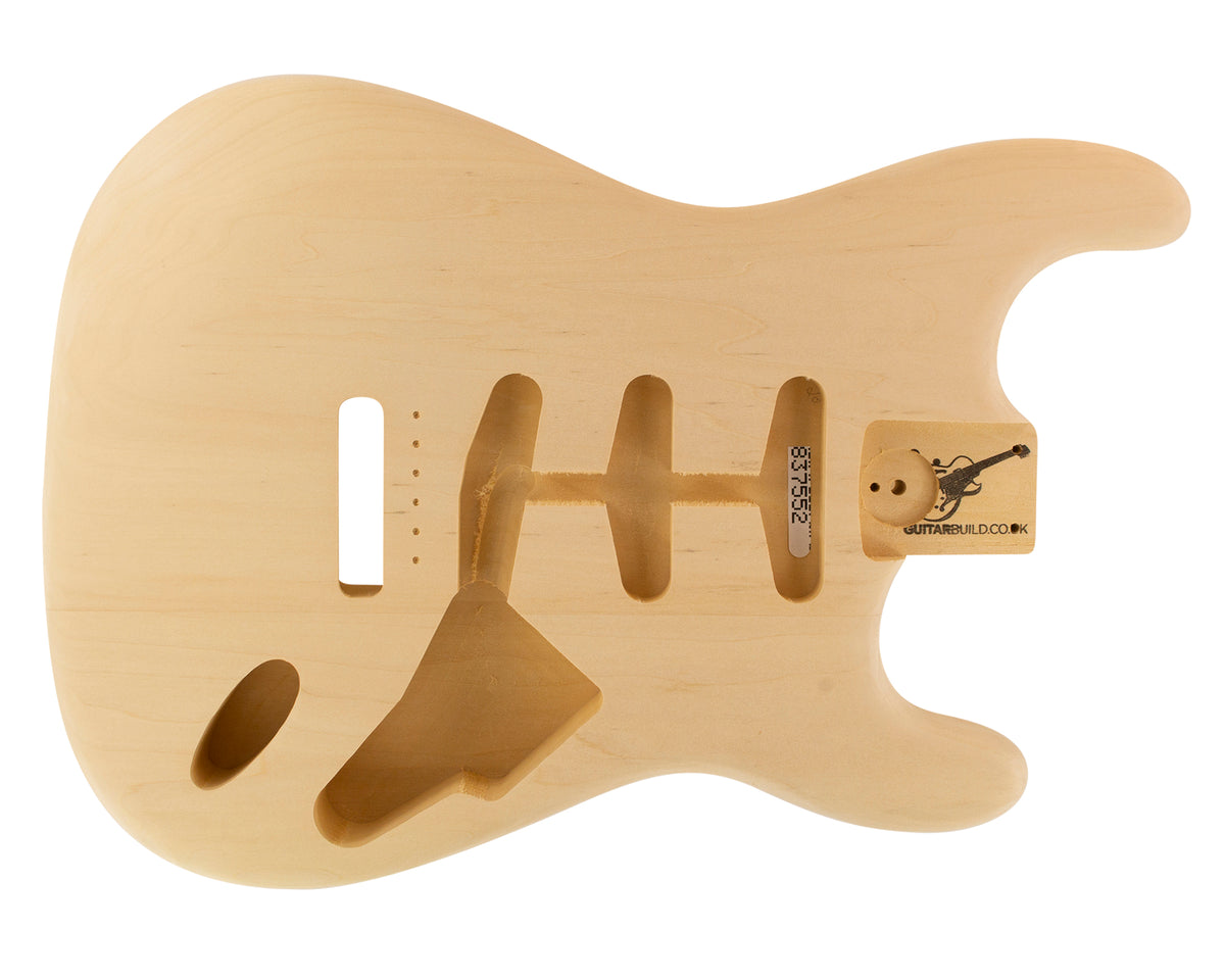 SC SSS BODY - 1970&#39;s 2pc Basswood 1.5 Kg - 837552-Guitar Bodies - In Stock-Guitarbuild