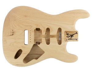 SC HSS BODY 2pc Baseball Bat Ash 2.4 Kg - 845762-Guitar Bodies - In Stock-Guitarbuild