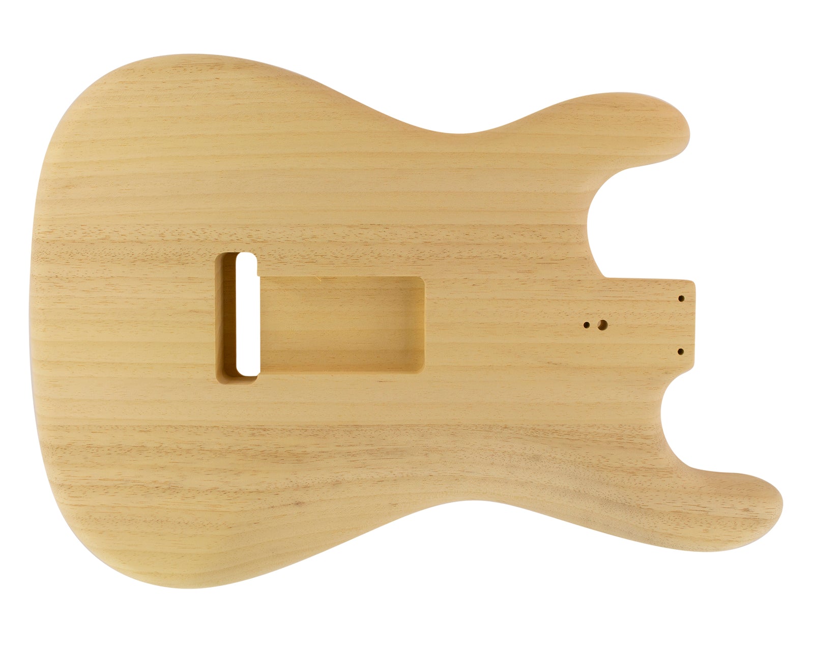 SC SSS BODY - 1970's 3pc White Limba 1.6 Kg - 837576-Guitar Bodies - In Stock-Guitarbuild