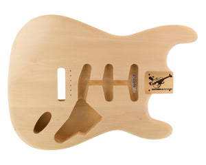 SC SSS BODY - 1960's 3pc Basswood 1.8 Kg - 836890-Guitar Bodies - In Stock-Guitarbuild