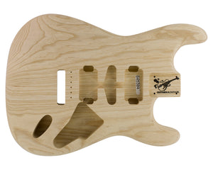 SC HSH BODY 2pc Swamp Ash 2.3 Kg - 845304-Guitar Bodies - In Stock-Guitarbuild